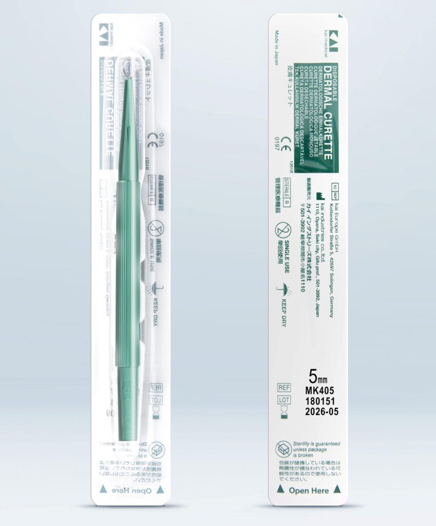 Equipo Curetas dermatológicas