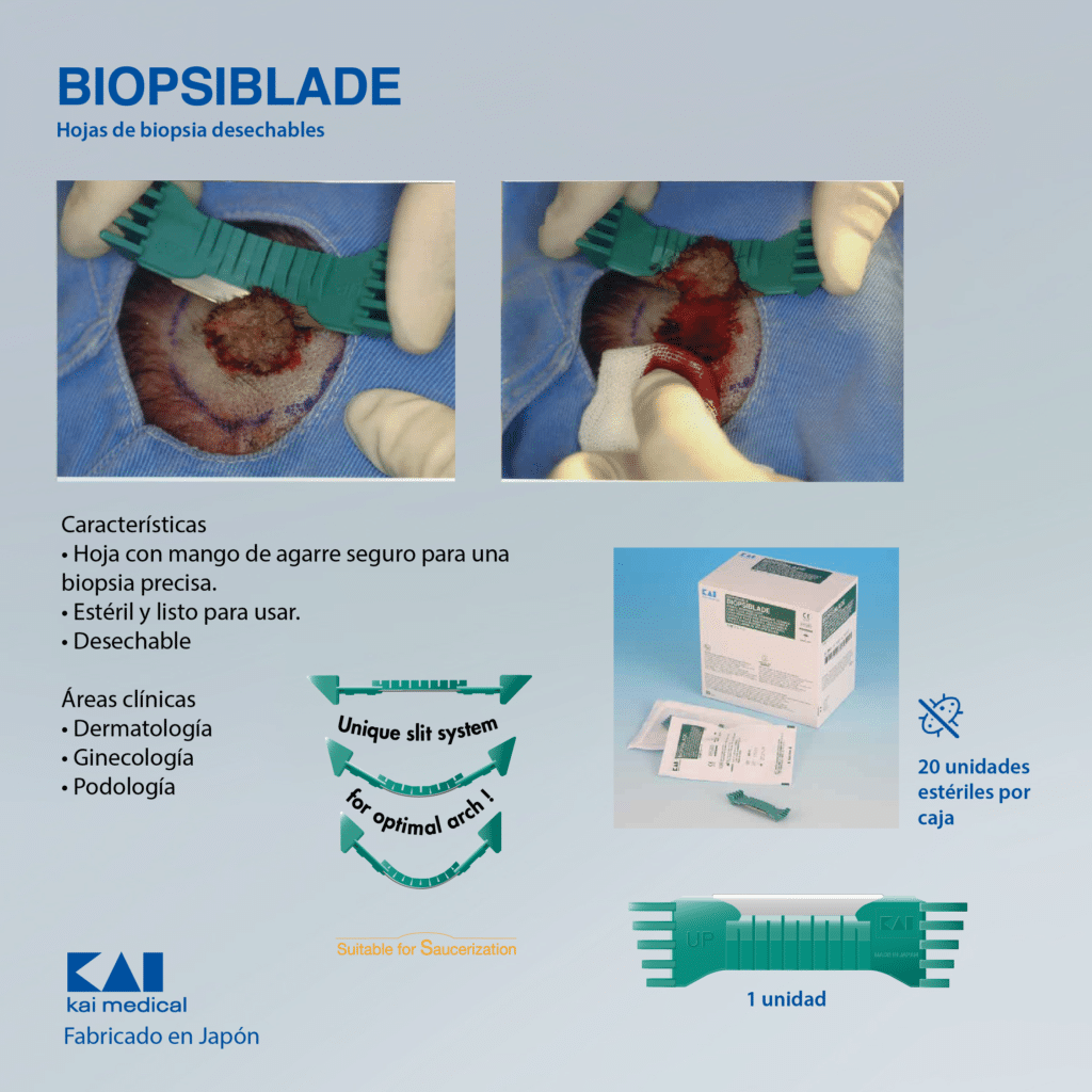 Equipo BiopsiBlade – Hojas de biopsia