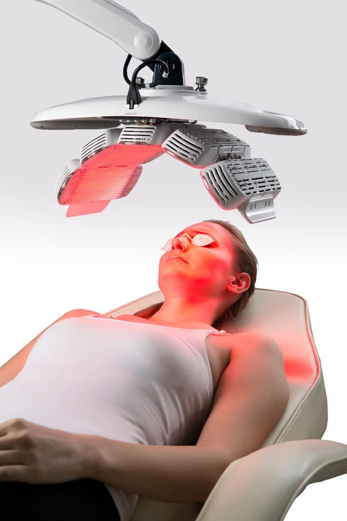 Fototerapia LED de 830, 633 y 415 nm – Healite II Lutronic