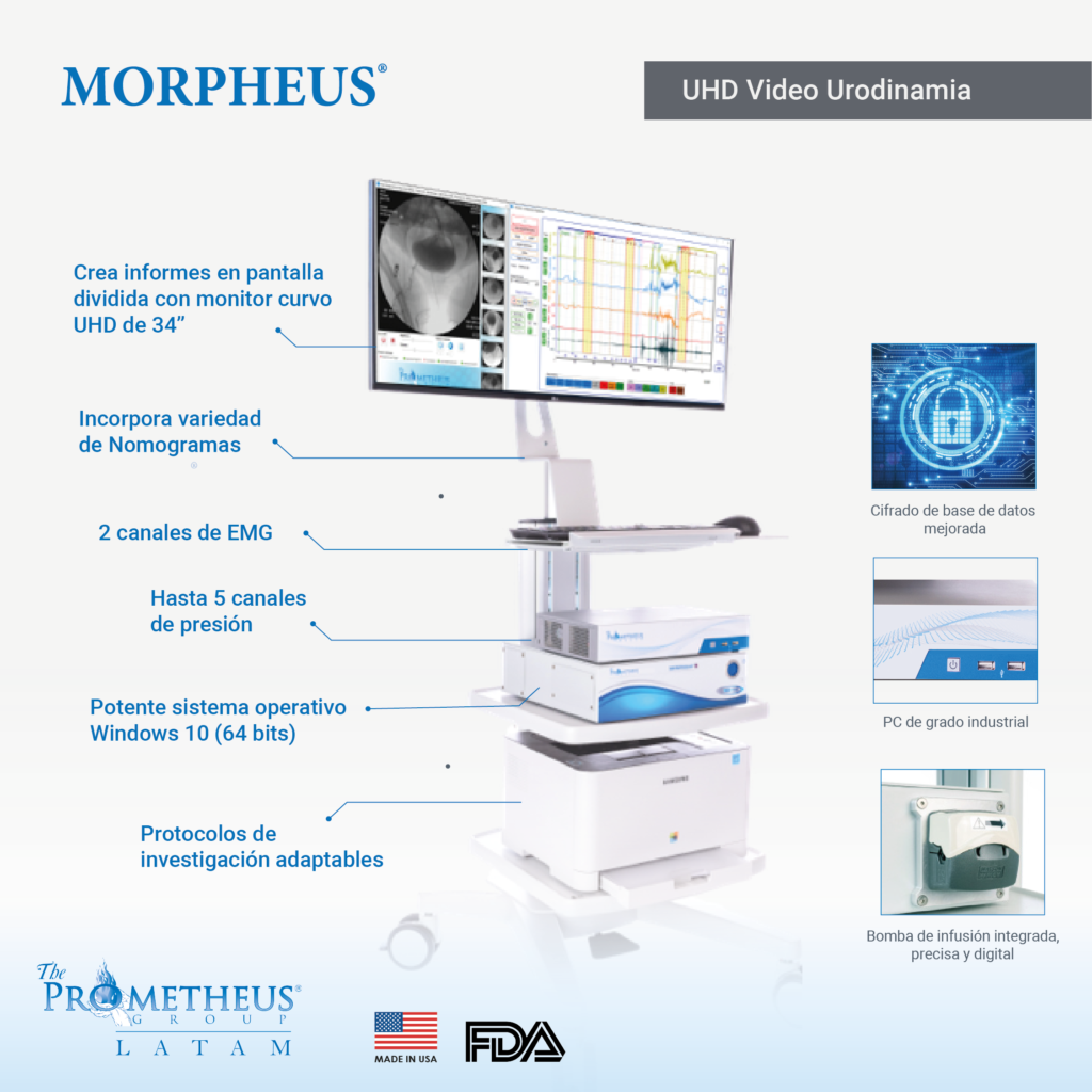 MORPHEUS® Sistema de Urodinamia