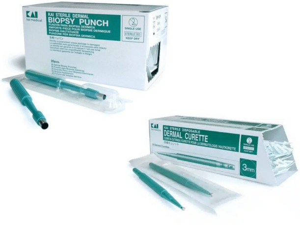 punch y curetas dermatológica Kai Medical