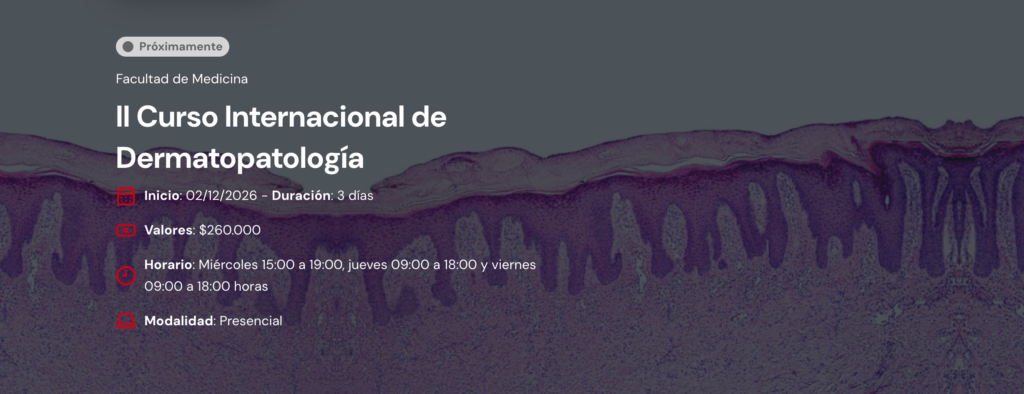 Curso Internacional de Dermatopatología