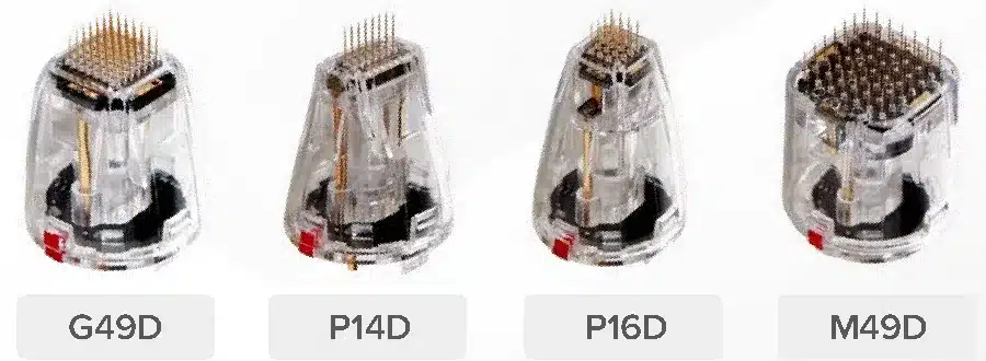 Puntas de microagujas Genius G49D, P14D, P16D y M49D